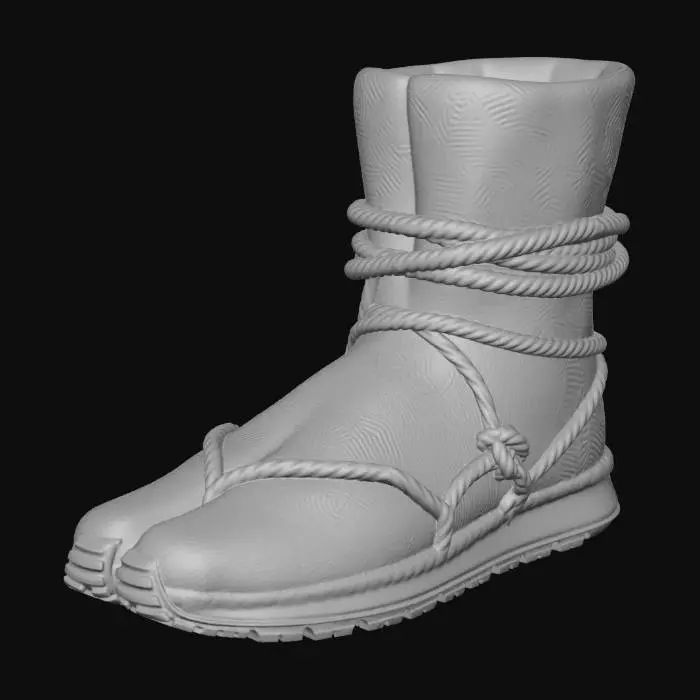 3D model for Rope Wrapped Sneaker