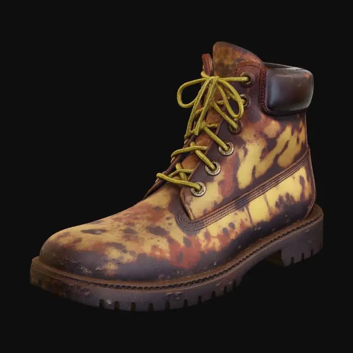 3D model for Golden Timber Boot
