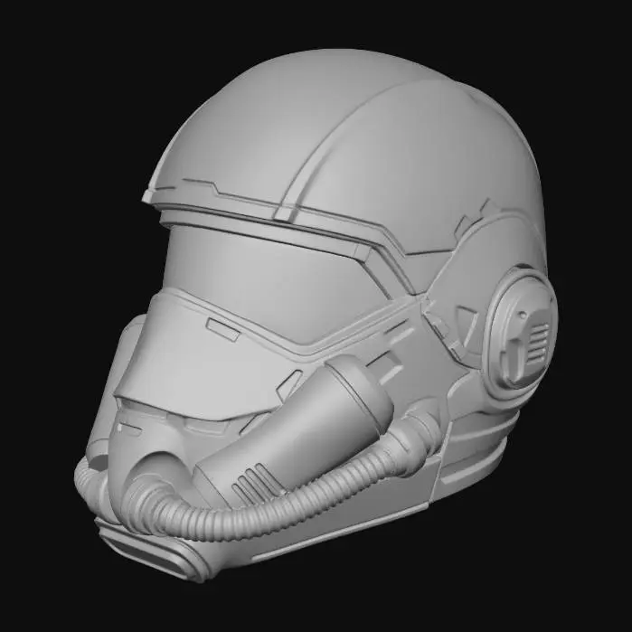 3D model for Crimson Vanguard Helmet