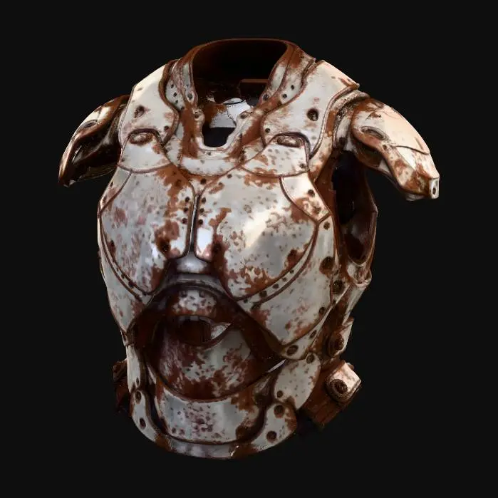 3D model for Futuristic Armor Concept