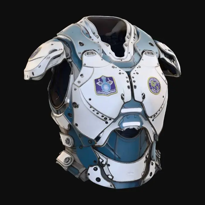 3D model for Futuristic Armor Concept