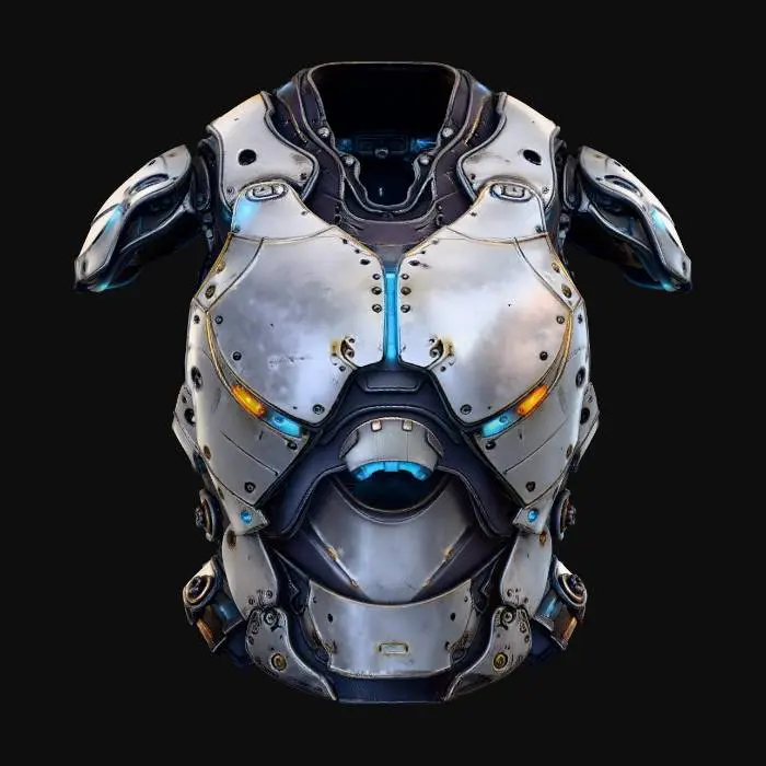 3D model for Futuristic Armor Concept