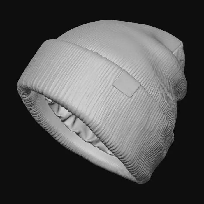3D model for HENNY Satin-Lined Beanie