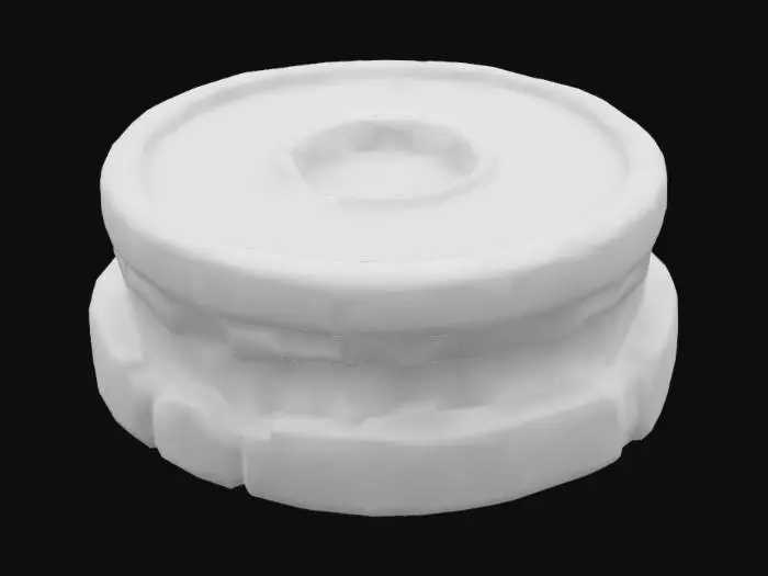 3D model for Ancient Rune Pedestal