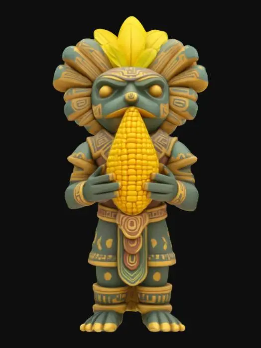 3D model for [Peru] – Sacred Corn Idol
A stylized 3D asset inspired by Andean agricultural icons: a carved stone statue holding maize, with Incan patterns and mystic energy. Stylized, clean, and cartoonish. #AroundTheWorld#