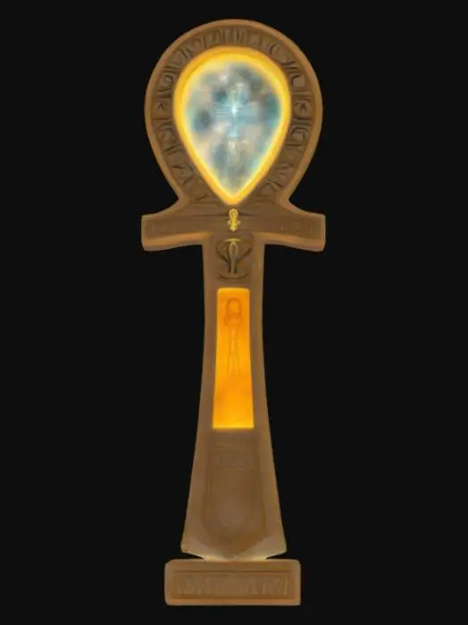 3D model for [Egypt] – Cosmic Ankh of the Library of Light
A stylized ancient Egyptian ankh made from polished stone and celestial crystal, with glowing hieroglyphs. Feels sacred, powerful, and a little alien. Stylized fantasy. #AroundTheWorld#
