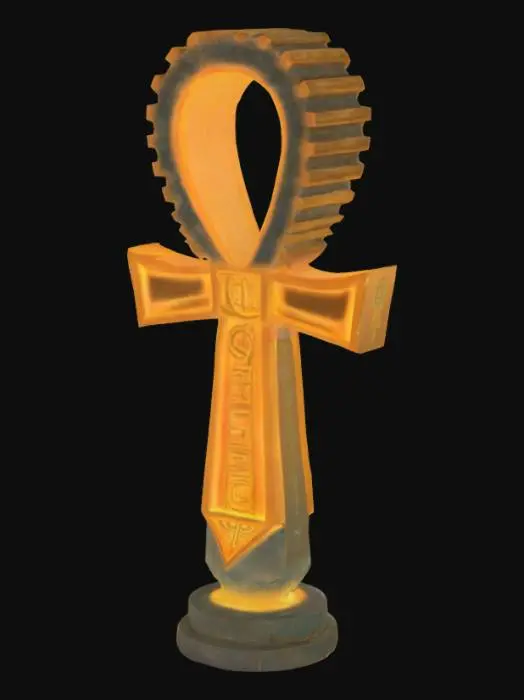 3D model for [Egypt] – Cosmic Ankh of the Library of Light
A stylized ancient Egyptian ankh made from polished stone and celestial crystal, with glowing hieroglyphs. Feels sacred, powerful, and a little alien. Stylized fantasy. #AroundTheWorld#