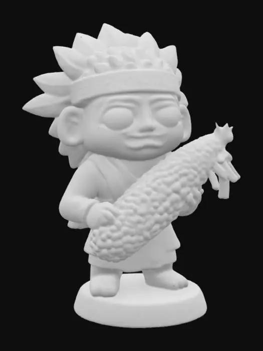 3D model for [Peru] – Sacred Corn Idol
A stylized 3D asset inspired by Andean agricultural icons: a carved stone statue holding maize, with Incan patterns and mystic energy. Stylized, clean, and cartoonish. #AroundTheWorld#