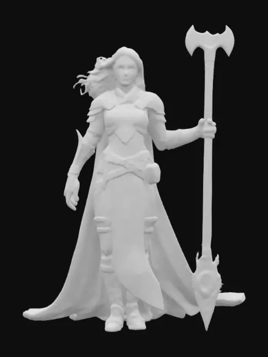 3D model for [Ireland] Brigid, Goddess of the Forge #AroundTheWorld#