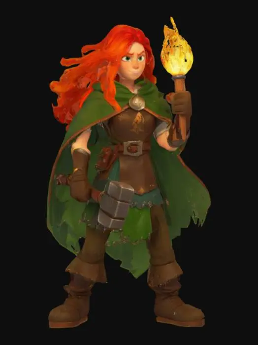 3D model for [Ireland] Hammersmith Brigid, #AroundTheWorld#