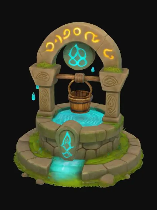 3D model for [Ireland] Brigid's Well, #AroundTheWorld#