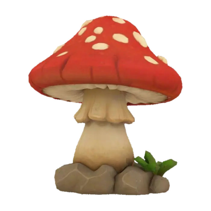 Mushroom Magic - Forest AI 생성 3D 모델