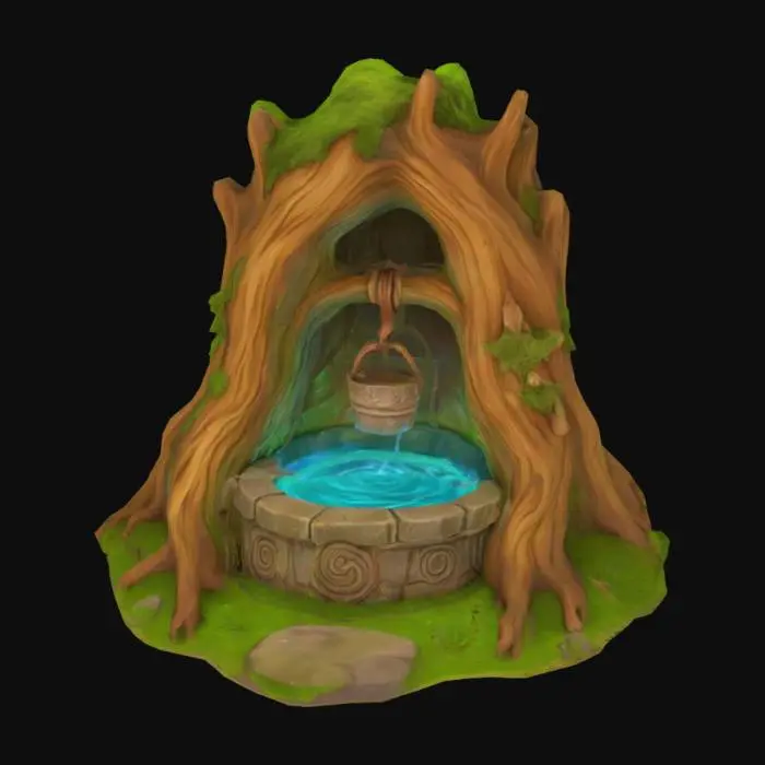 3D model for [Ireland] Brigid's Tree Well, #AroundTheWorld#