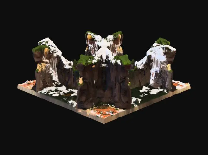 3D model for Canyon Serenity