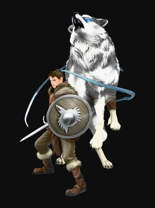 3D model for Guardian of the Frozen Peaks