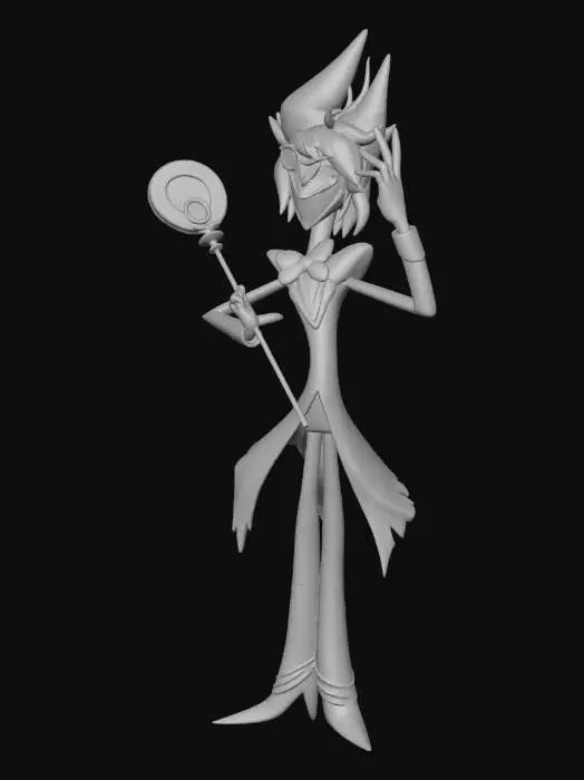 3D model for Alastor the radio demon