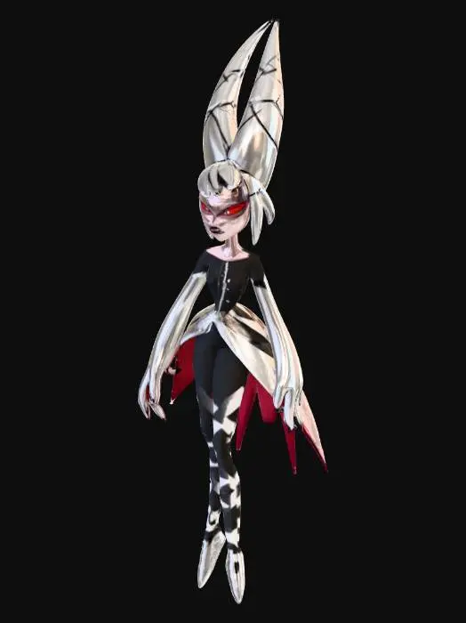3D model for Spider Queen Character