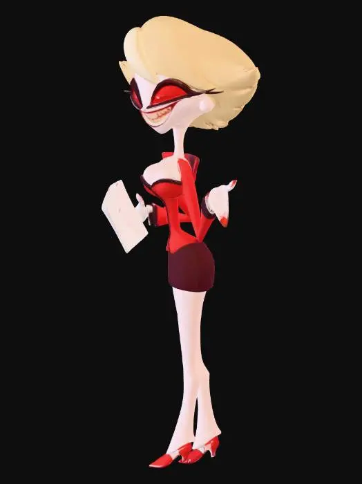 3D model for Reporter Character Illustration