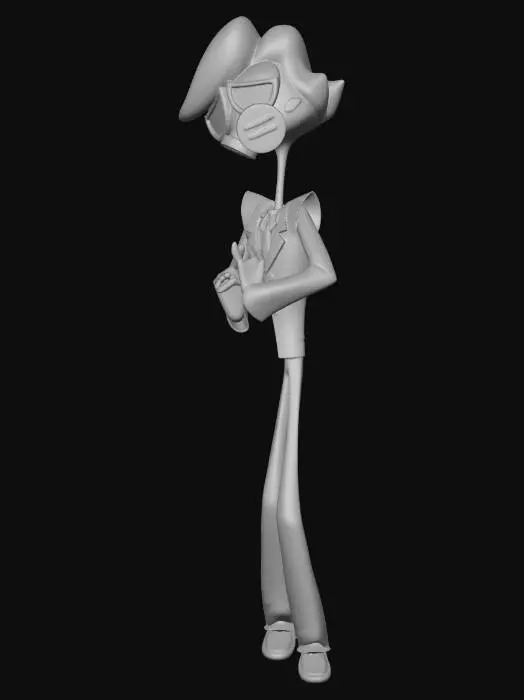 3D model for Tom Trench