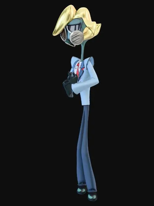 3D model for Tom Trench