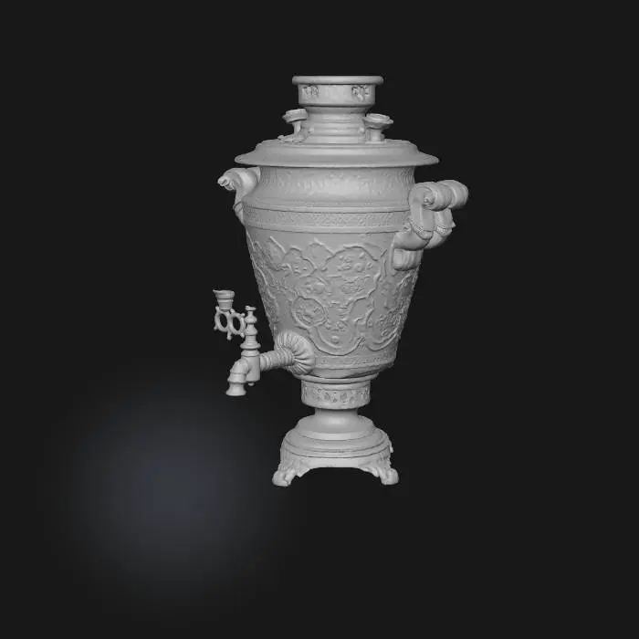 3D model for Golden Samovar