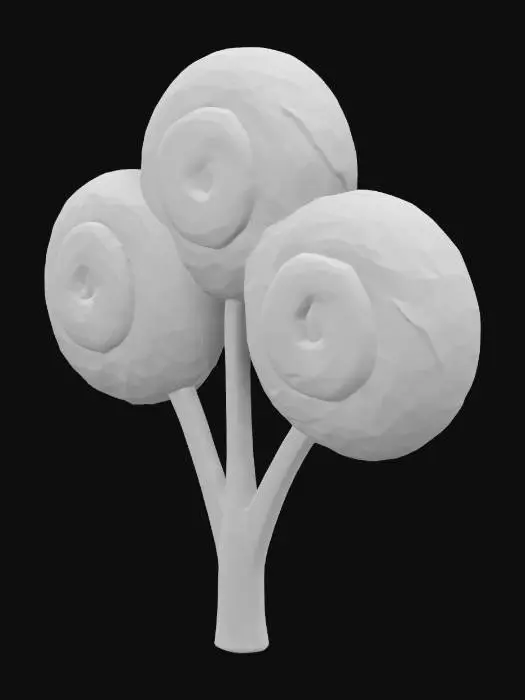3D model for Lollipop Tree