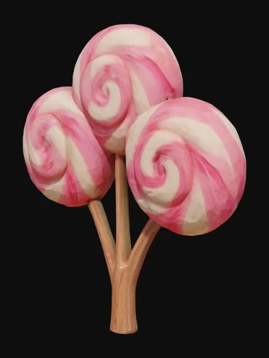 3D model for Lollipop Tree