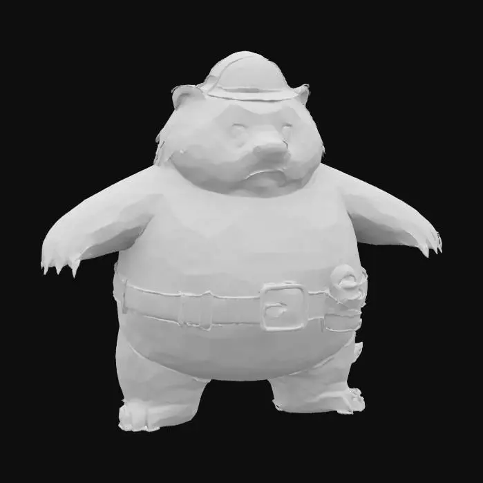 3D model for Explorer Badger