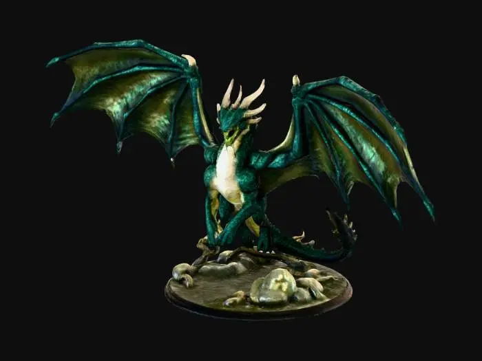 3D model for Emerald Guardian