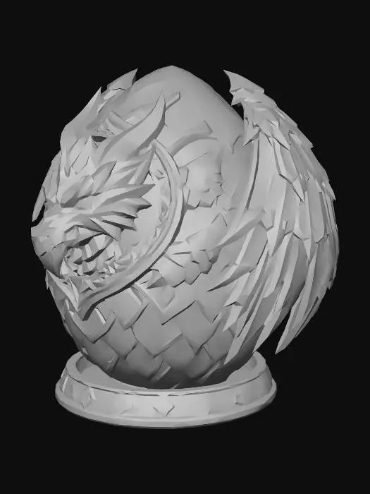 3D model for 6级龙蛋