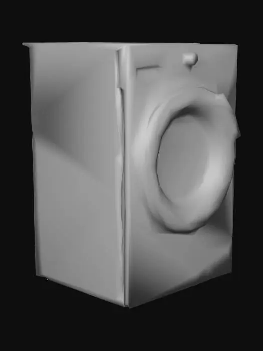 3D model for sideloadingwashmachinertripoly2000