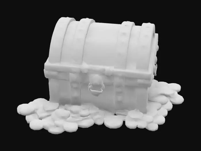3D model for Treasure Chest Abundance