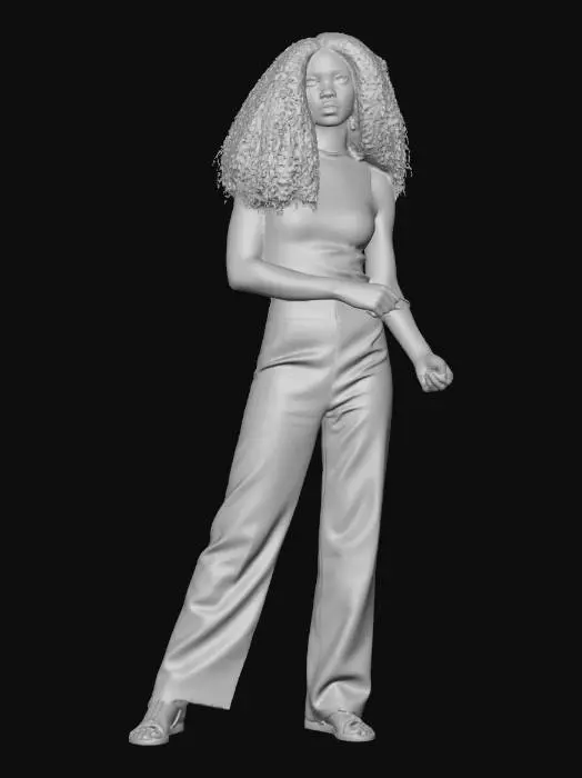 3D model for Terracotta and Cream Ensemble