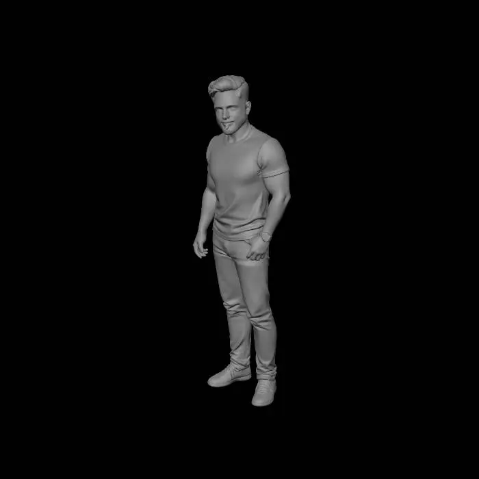3D model for Modern Host Portrait