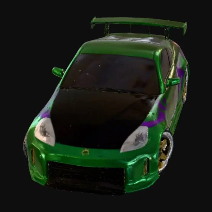 3D model for Emerald Racer