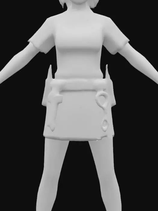 3D model for Police Officer PSX-Style