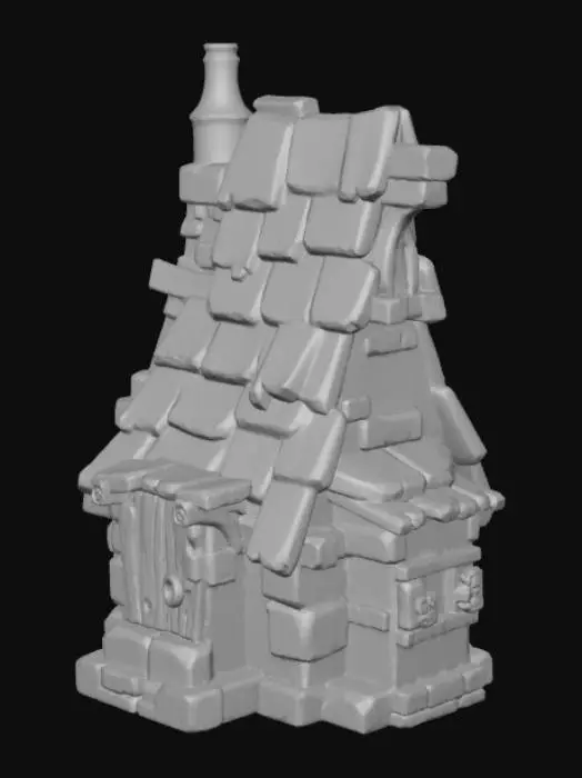 3D model for Enchanted Cottage