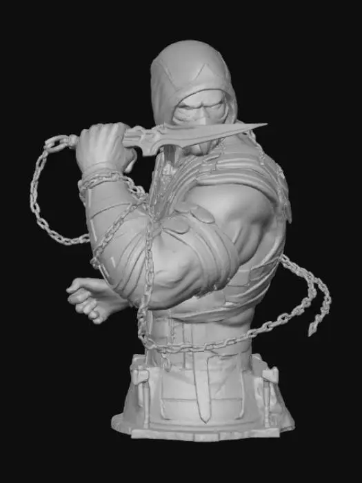 3D model for Dark Warrior