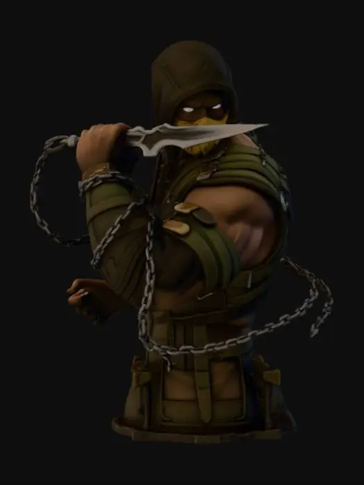 3D model for Dark Warrior