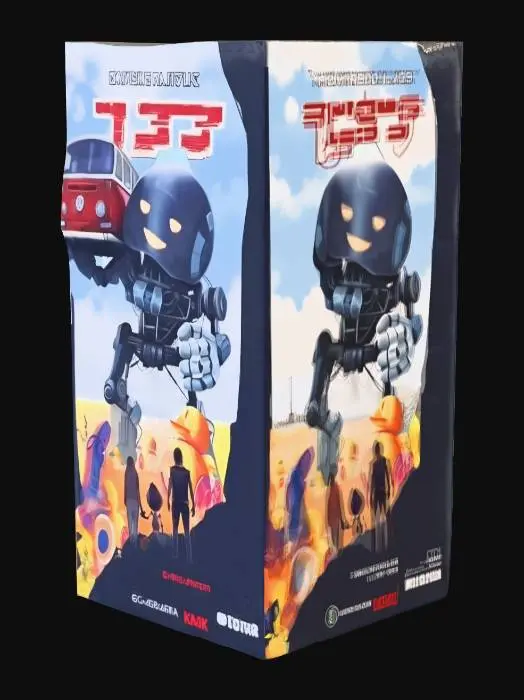 3D model for The Electric State Poster