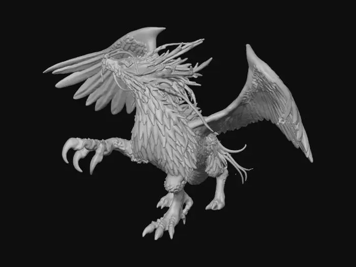 3D model for Judgment Dragon
