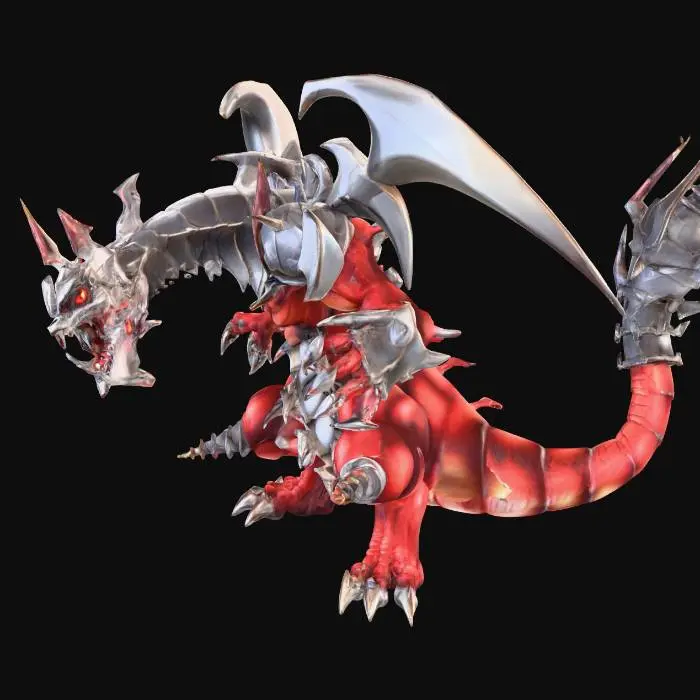 3D model for Armed Dragon lv 7