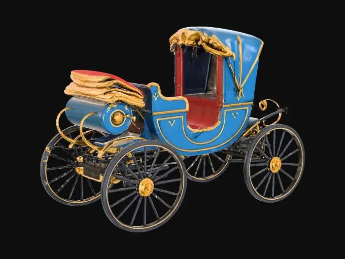 3D model for a 19th century carriage