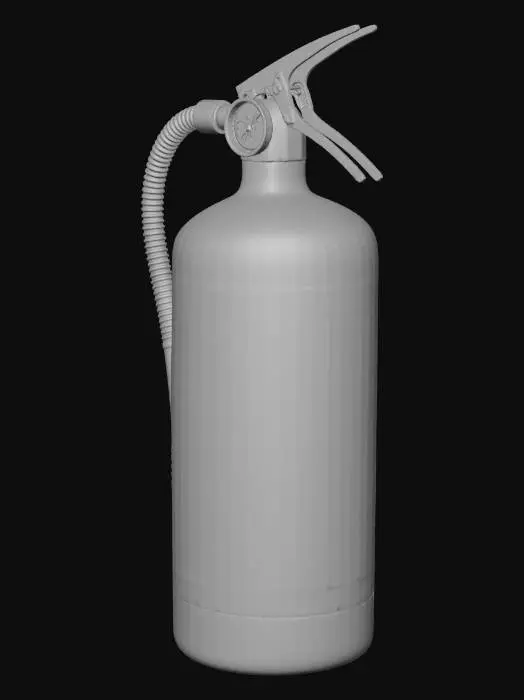 3D model for a realistic fire extinguisher