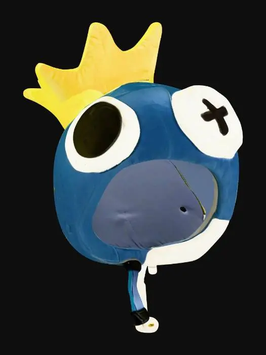 3D model for Blue Crowned Creature