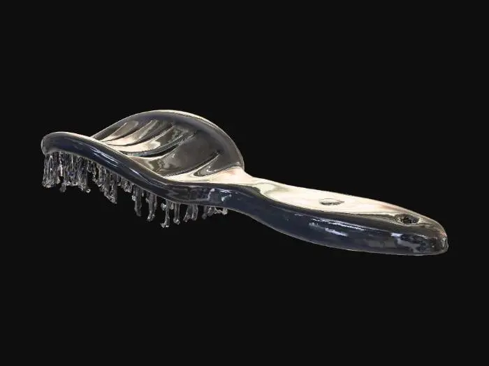 3D model for Black Vent Hairbrush