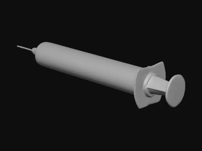 3D model for Syringe and Needle