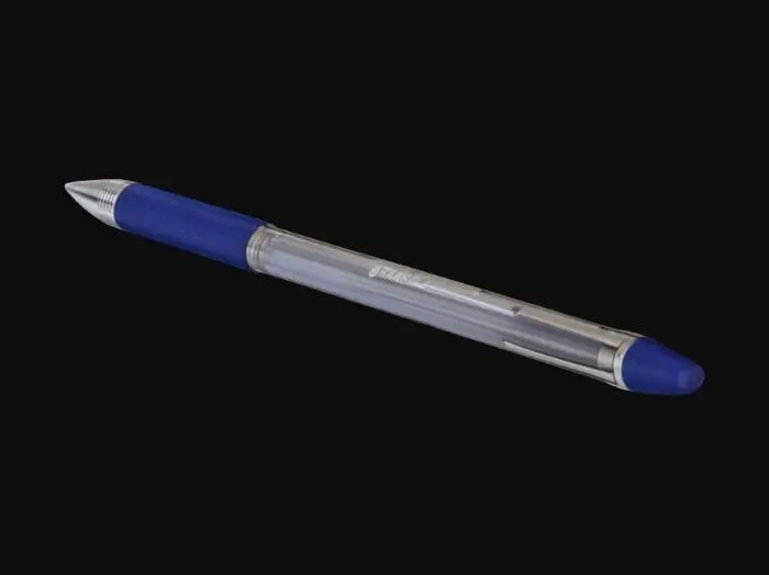 3D model for Blue Ballpoint Pen