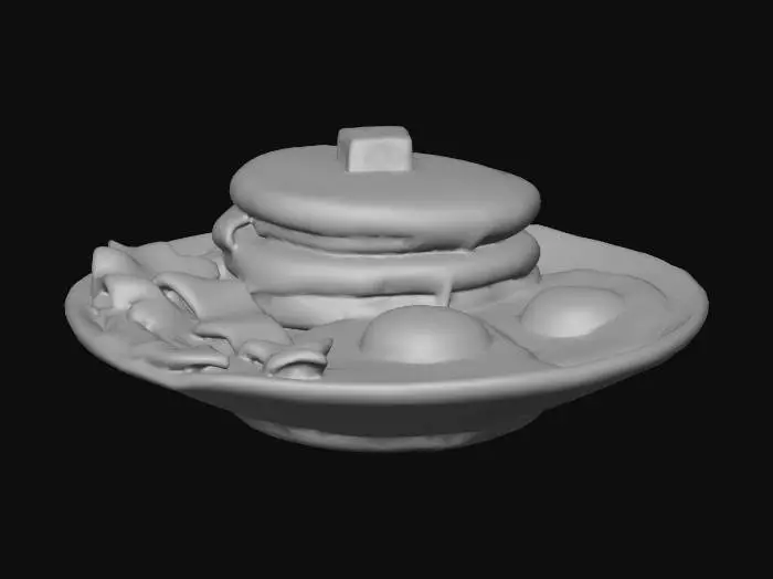3D model for Breakfast Symphony