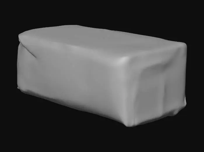 3D model for Paysan Breton Butter Packaging
